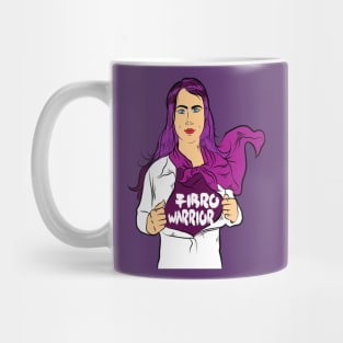Fibro Warrior Woman Mug
